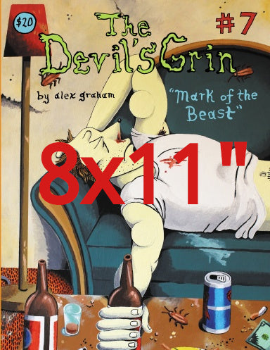 INTERNATIONAL SUBSCRIBERS ONLY discount Devils Grin #7 (8.5X11") PRINT-TO-ORDER!!!! (Copy)