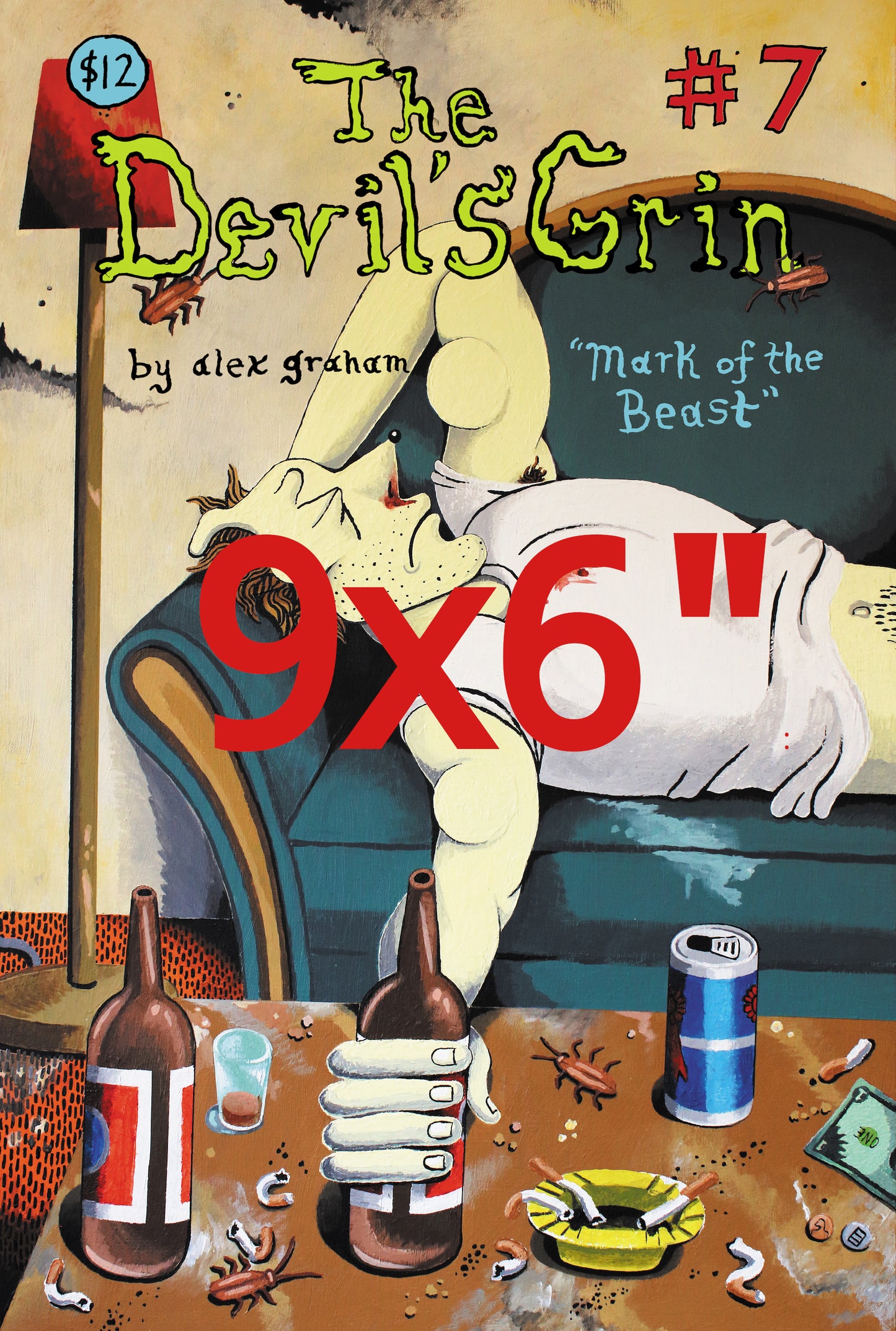 INTERNATIONAL SUBSCRIBERS ONLY discount Devils Grin #7 (9x6") PRINT-TO-ORDER!!!!