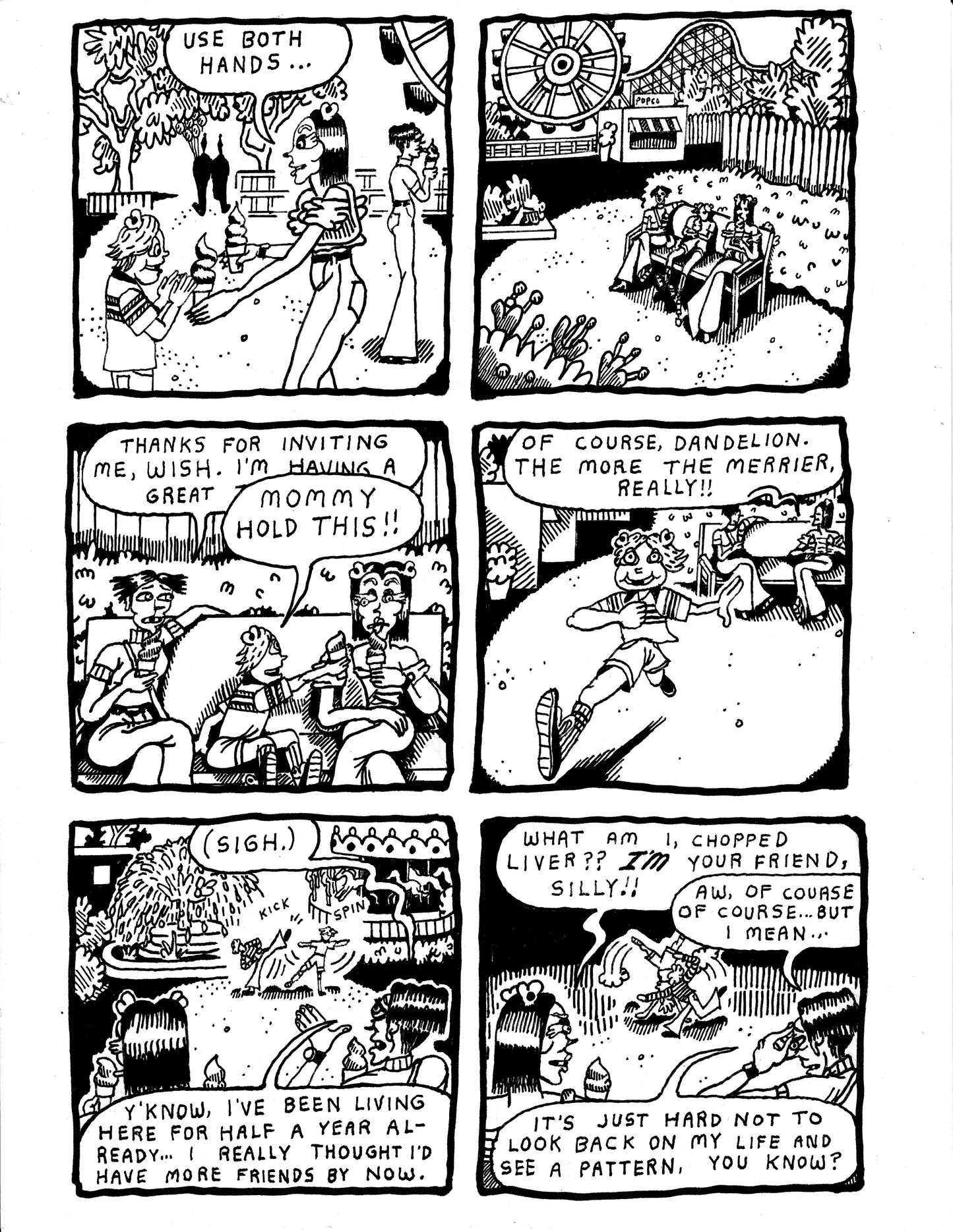 Wish & Dandelion at Lampy Loop Park (Pg 386)