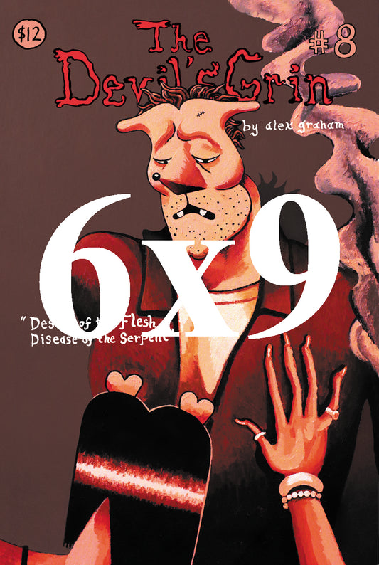 INTERNATIONAL SUBSCRIBERS ONLY discount Devils Grin #7 (9x6") PRINT-TO-ORDER!!!!