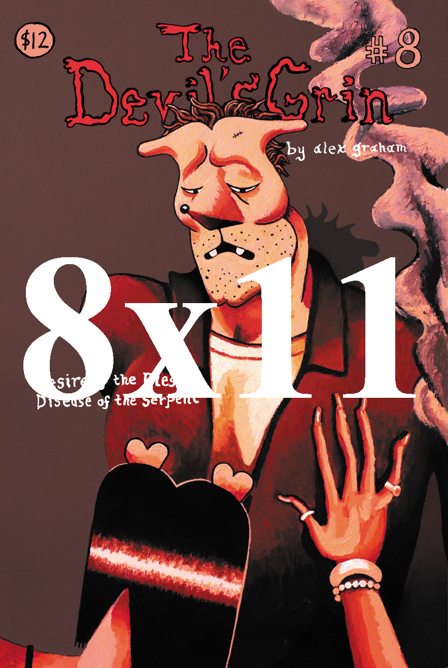 INTERNATIONAL SUBSCRIBERS ONLY discount Devils Grin #8 (8.5X11") PRINT-TO-ORDER!!!!