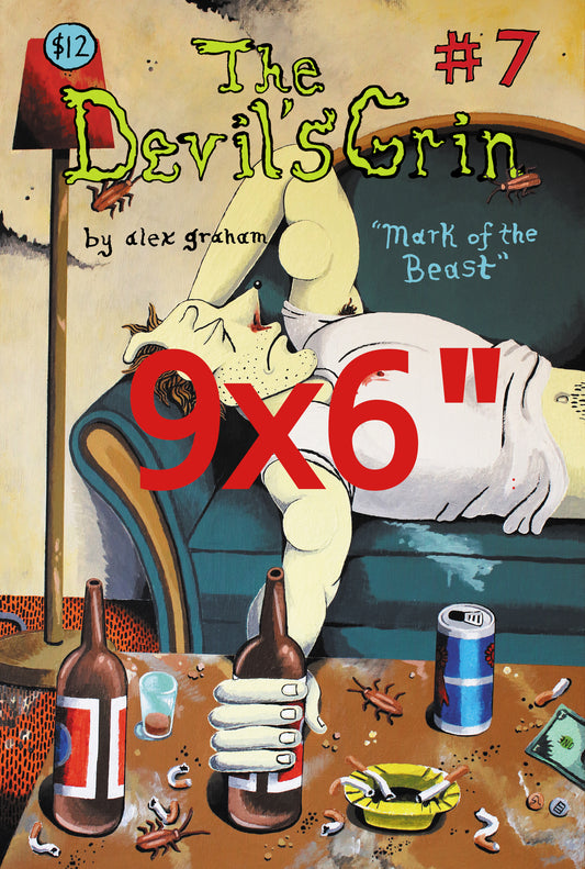 INTERNATIONAL SUBSCRIBERS ONLY discount Devils Grin #7 (9x6") PRINT-TO-ORDER!!!!