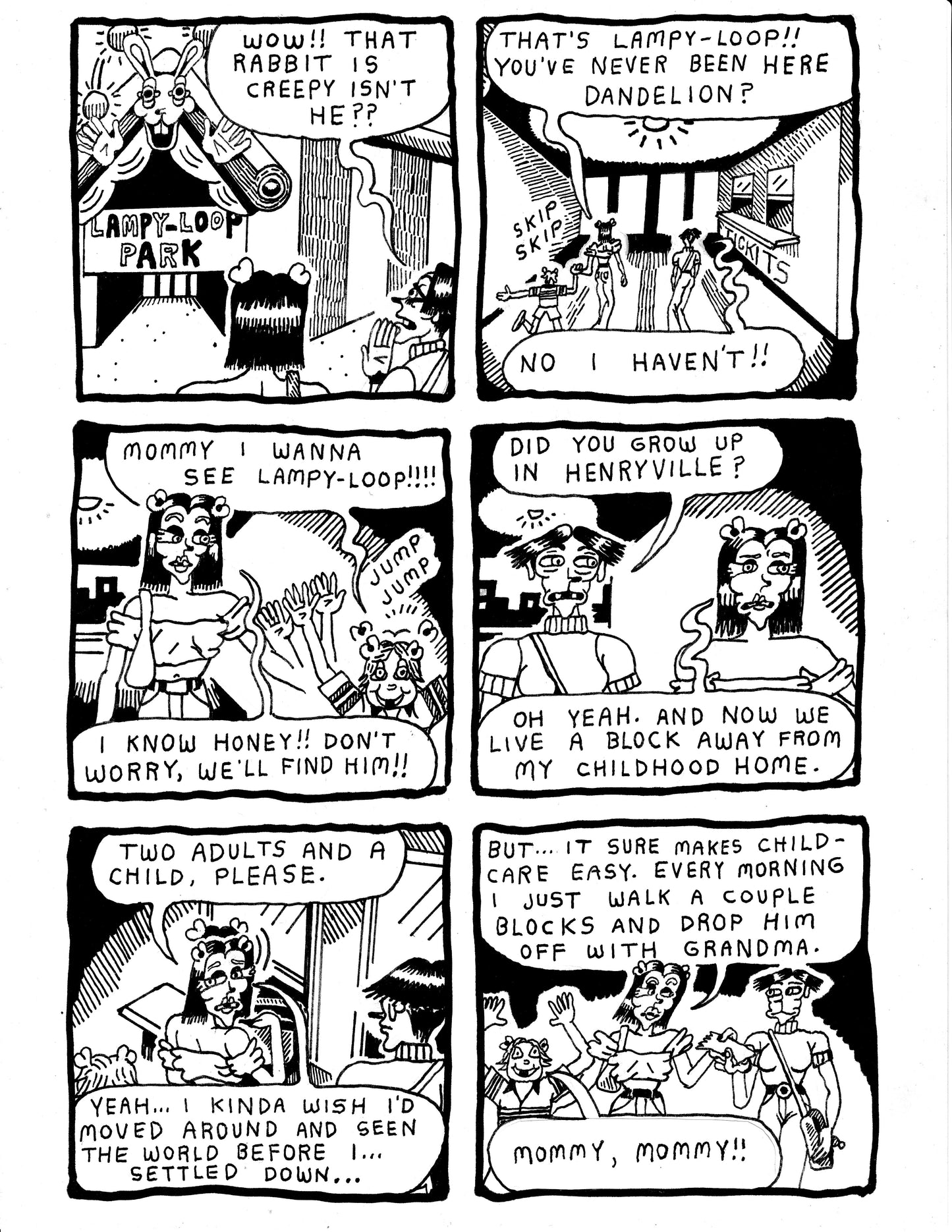 Wish & Dandelion at Lampy Loop Park (Pg 380)