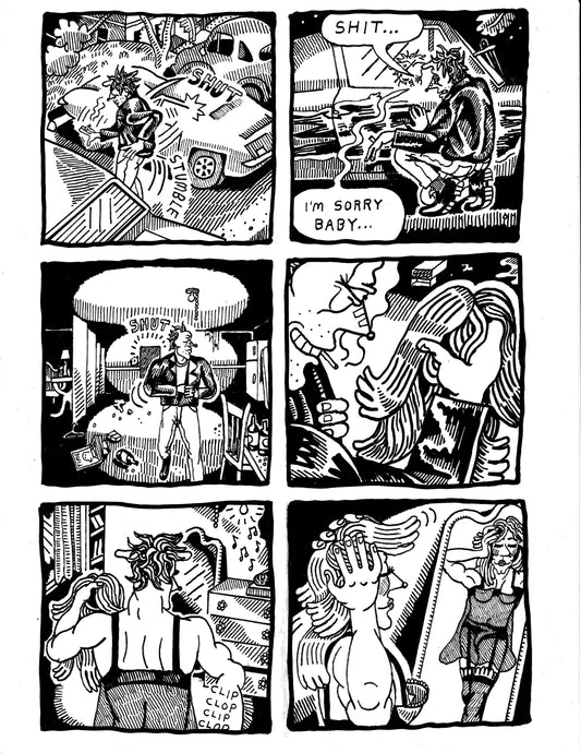 Robert arrives home with his stolen wig (pg 377)