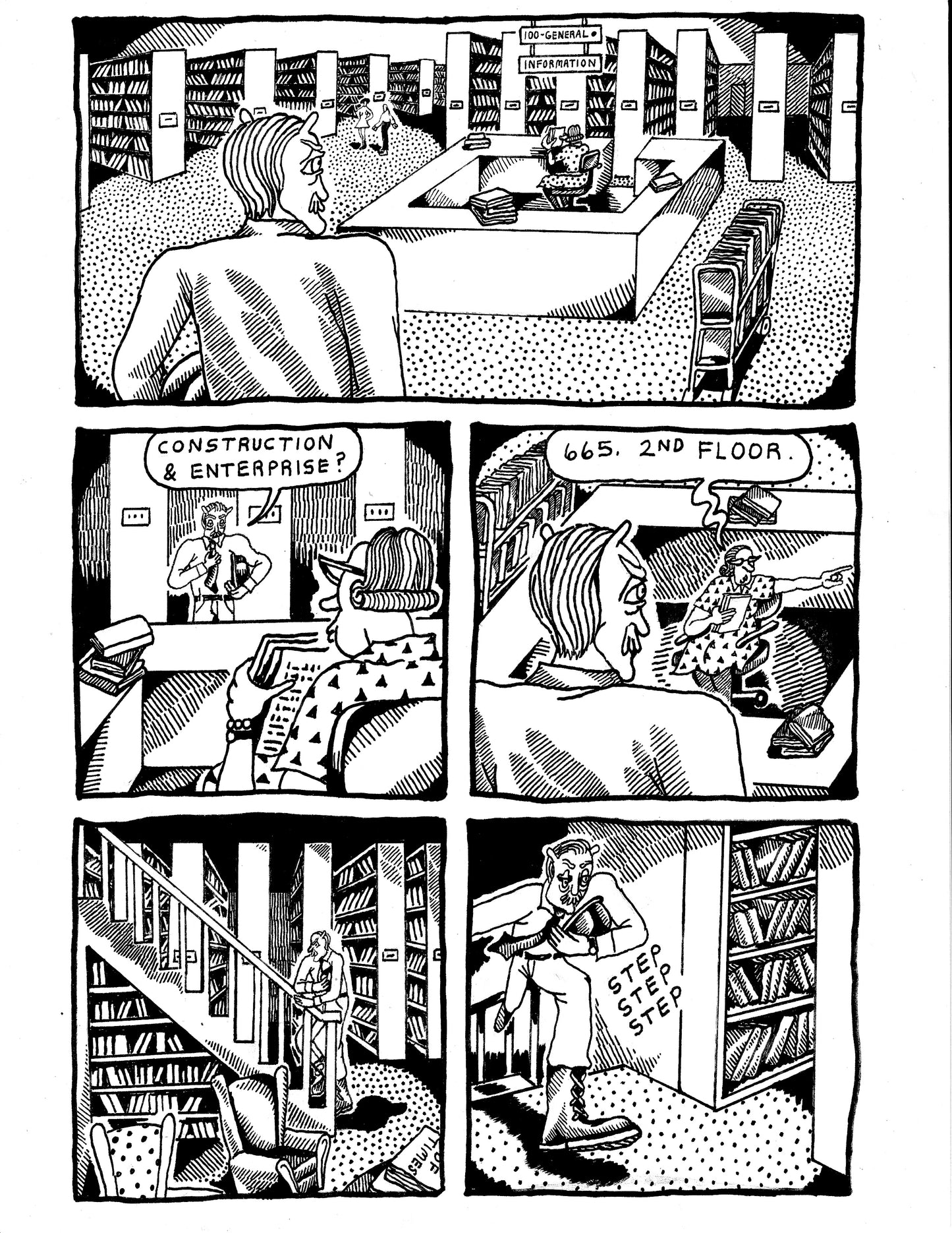 [DG] Jack Morris walks through the library  (pg 264)