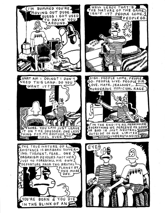 [DB] Hissy waxes poetic right before Leroy sexually propositions him (pg189)