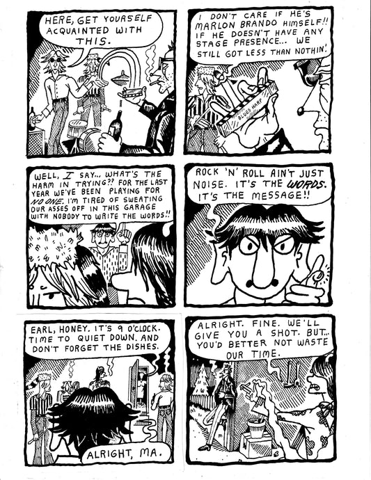 [DG] "Rock n' roll aint just NOISE!" Band practice in the garage (p410)