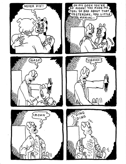 [DB] Rosie blows Gussy at the shop  (p122)